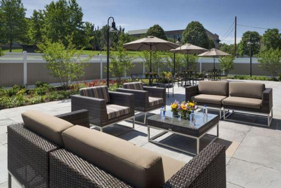 Outdoor gathering space