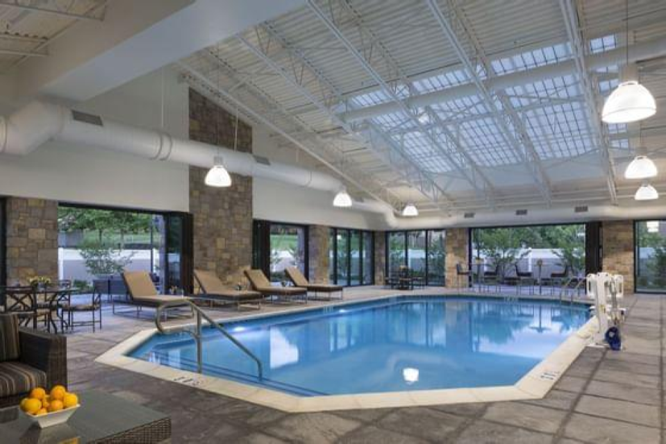 Indoor pool!